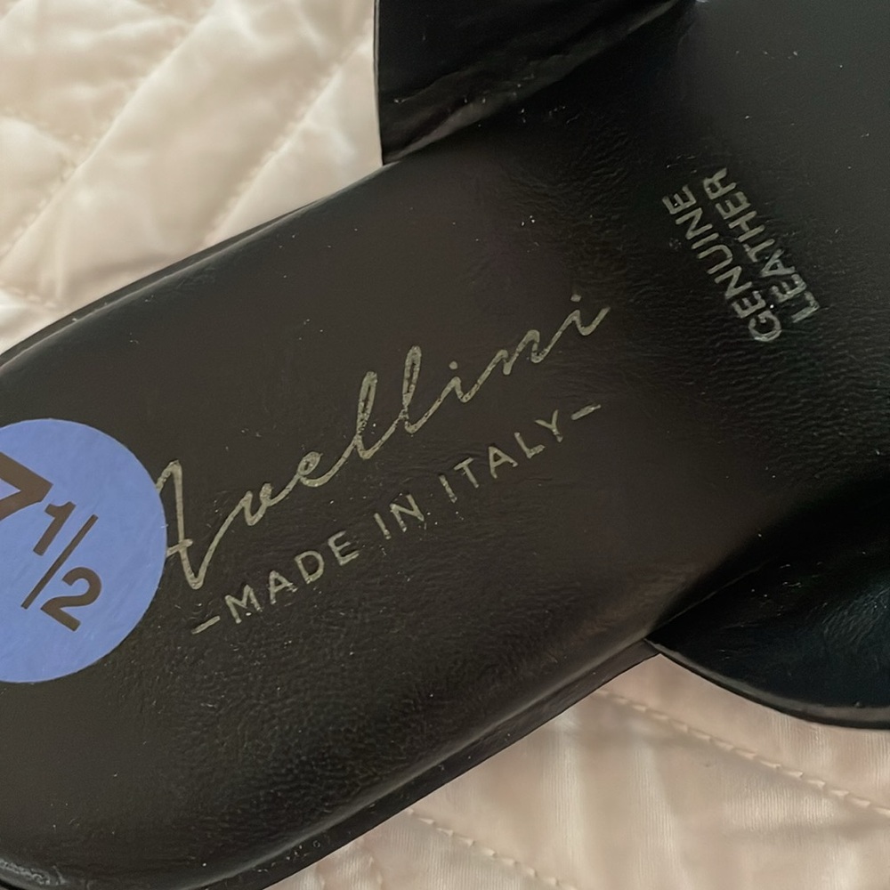 Italian leather sandals. Never worn - Picture 3 of 7